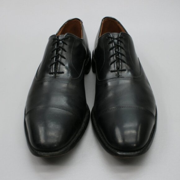 Allen Edmonds Mens 14 C Narrow Park Avenue Black Cap-toe Oxfords Dress Shoes USA